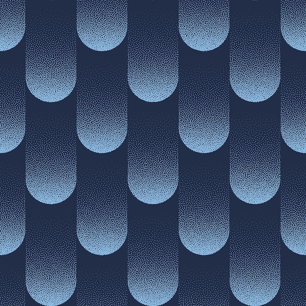 Mod Fashionable patrón sin costuras Vector de tendencia Azul magnífico fondo abstracto