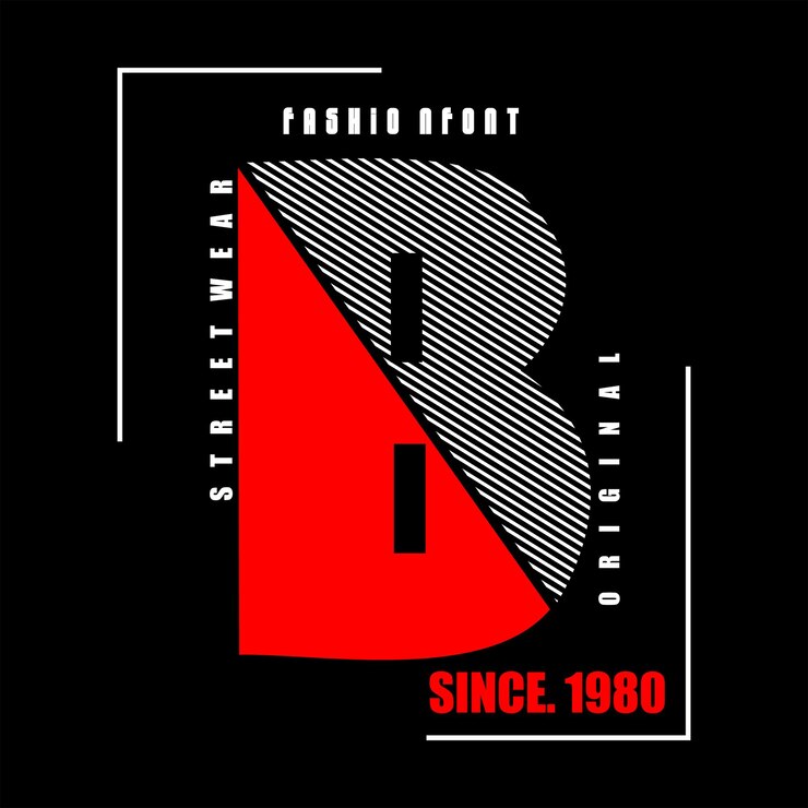 Vector moda fuente slogan tipografía motivación gráfica camiseta diseño de impresión ilustración vectorial