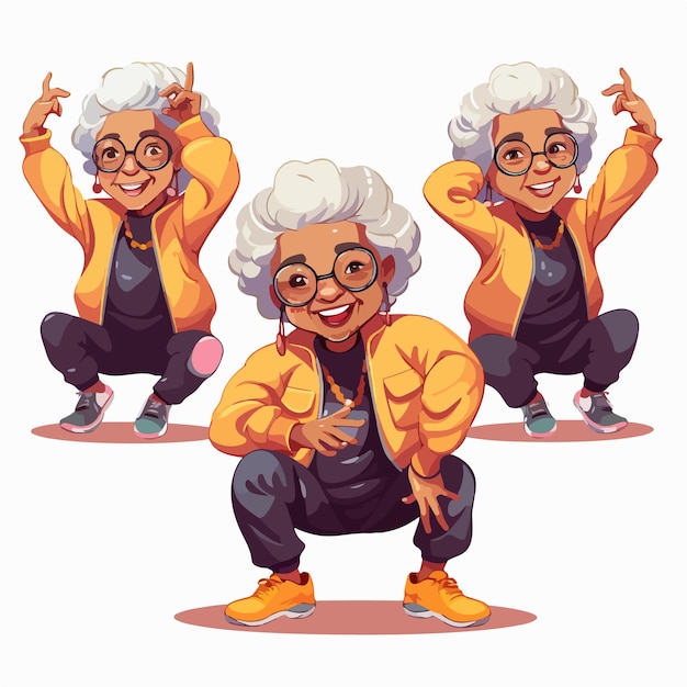 La moda del hip hop de la abuela