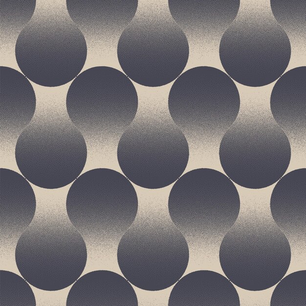 Moda de lujo de los años 50 y 60 patrón sin costuras tendencia trabajo de puntos fondo vectorial abstracto