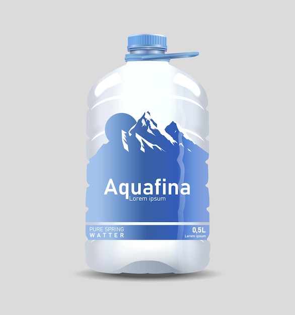 Modelo 13 para el embalaje de botellas de agua