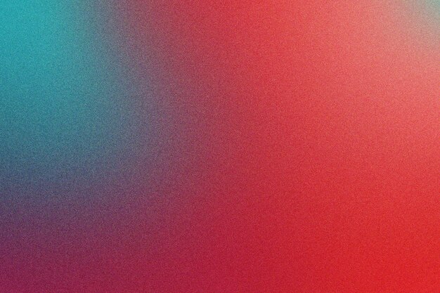 Modelo artístico moderno con textura de gradiente de cian rojo y turquesa