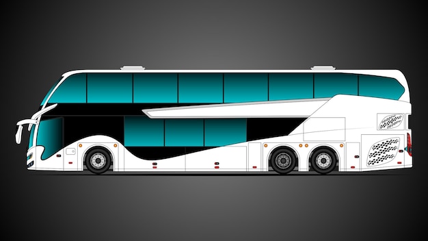 Vector modelo de autobús
