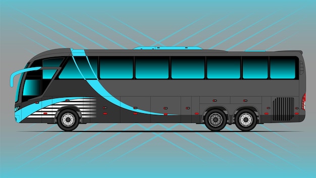 Vector modelo de autobús