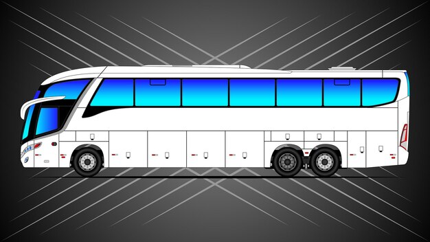 Vector modelo de autobús