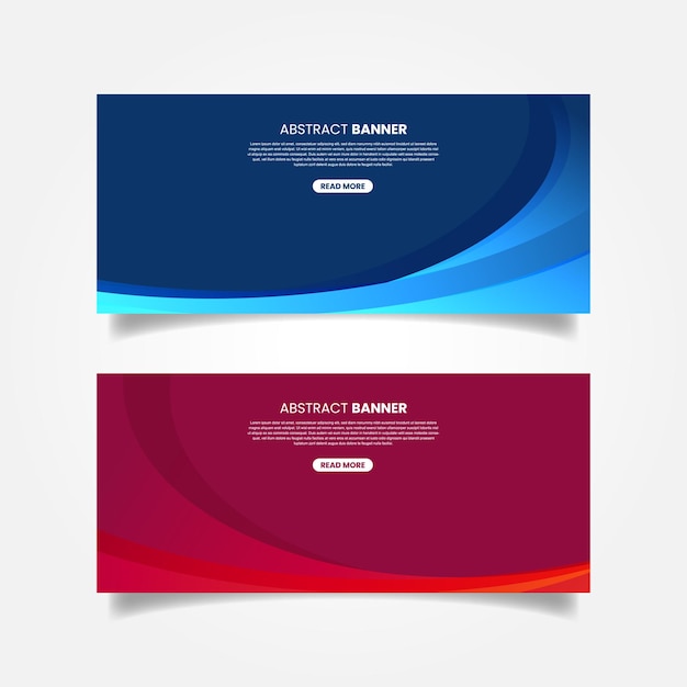 Modelo de banner moderno para soluciones empresariales creativas