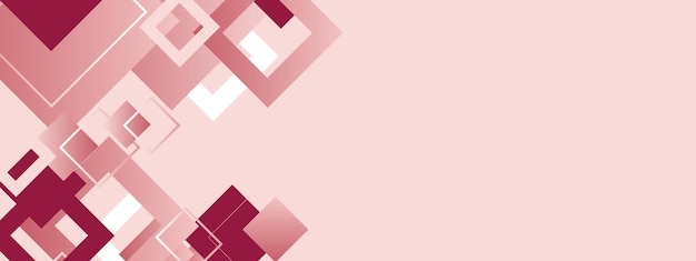 Modelo de banner de negocios abstracto moderno Colección de banners geométricos abstractos