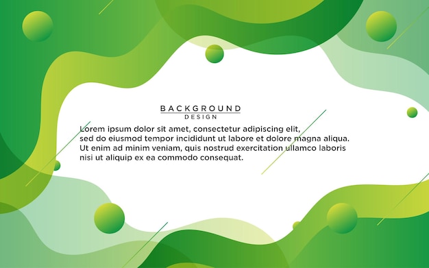 Modelo de banner de vector de fluido colorido para sitios web de redes sociales