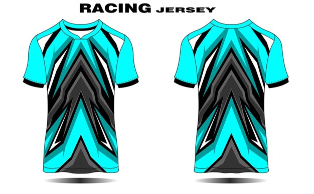 Modelo de camiseta y camiseta deportiva Modelo vectorial de diseño de camisa deportiva Diseño deportivo para fútbol