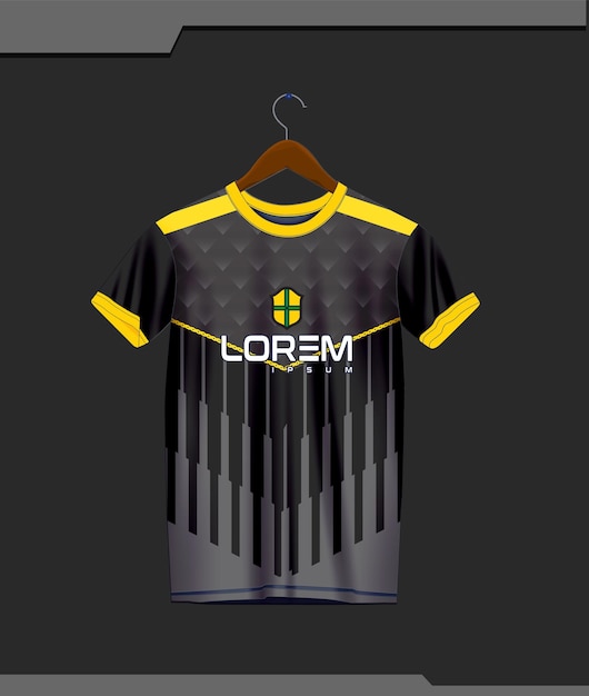 Modelo de camiseta deportiva vectorial diseño abstracto diseño de camuflaje grunge abstracto