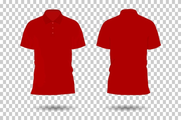 Modelo de camiseta de polo para hombres