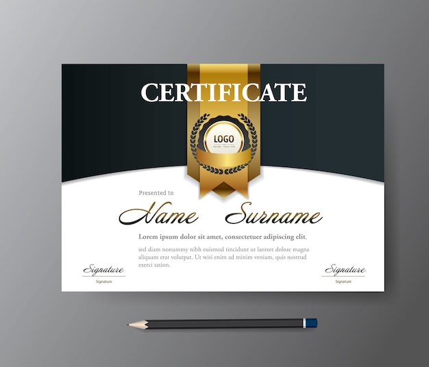 Modelo de certificado