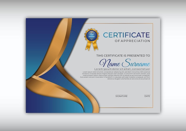 Modelo de certificado