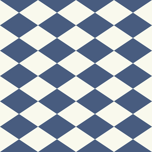 Modelo sin costuras de vector de forma de diamante horizontal minimalista
