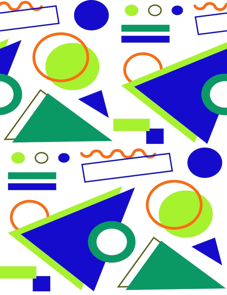 Vector modelo de diseño digital y textil