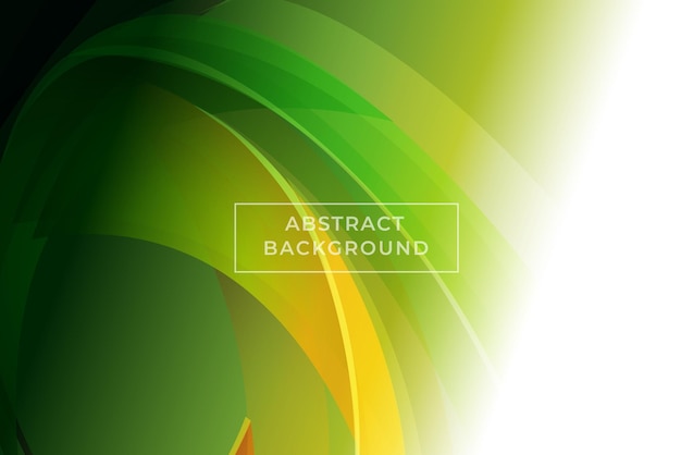 Modelo de diseño de fondo abstracto verde moderno