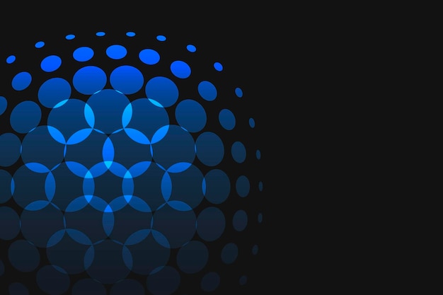 Modelo de diseño de fondo moderno de resumen azul