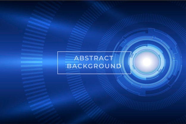 Modelo de diseño de fondo moderno de tecnología azul