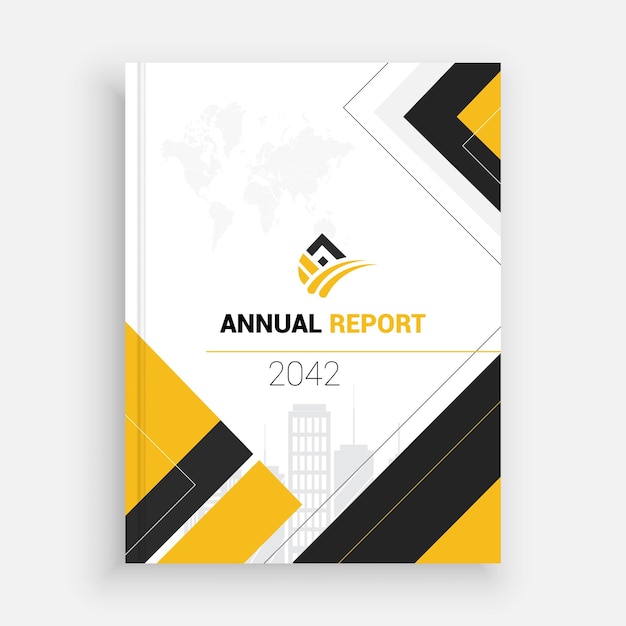 Modelo de diseño del informe anual de la empresa para el éxito