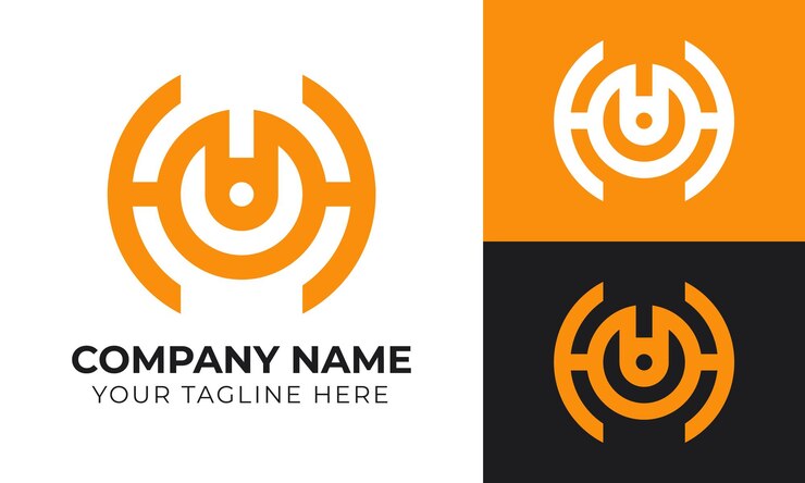 Vector modelo de diseño de logotipo de negocio abstracto minimalista moderno y creativo