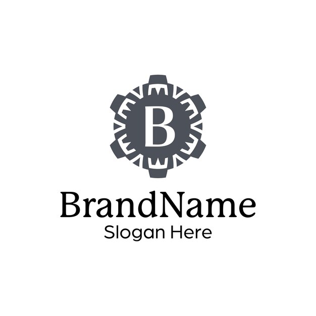Modelo de diseño de logotipo ornamental moderno y elegante