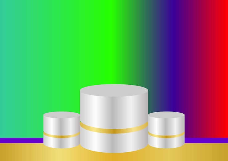 Vector modelo de diseño con oro núcleo increíble