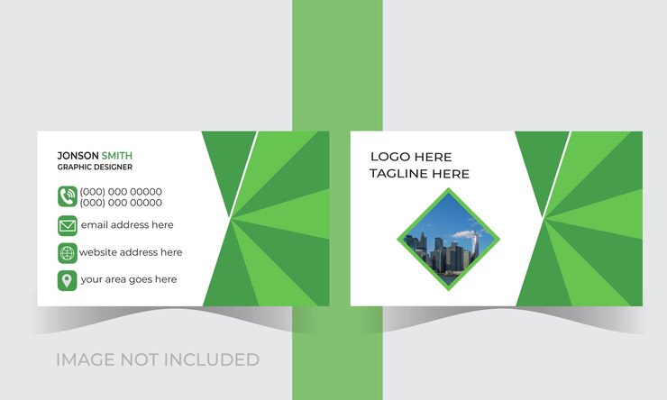 Modelo de diseño de tarjetas de visita corporativas modernas