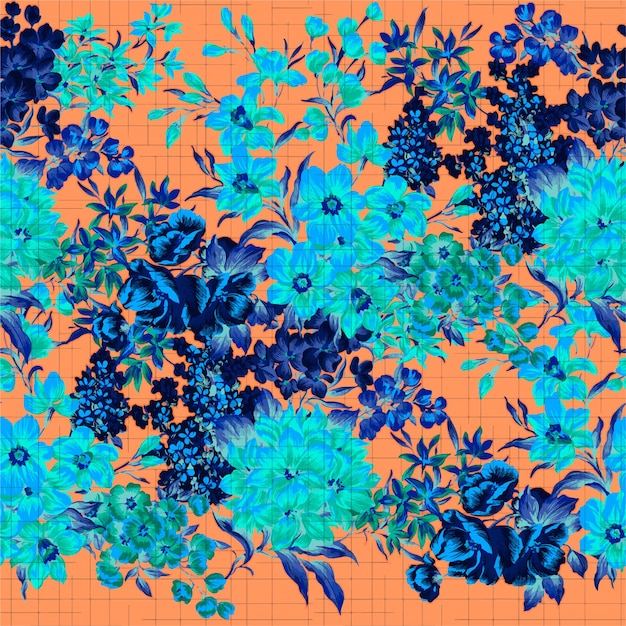 Modelo para diseños gráficos de telas textiles