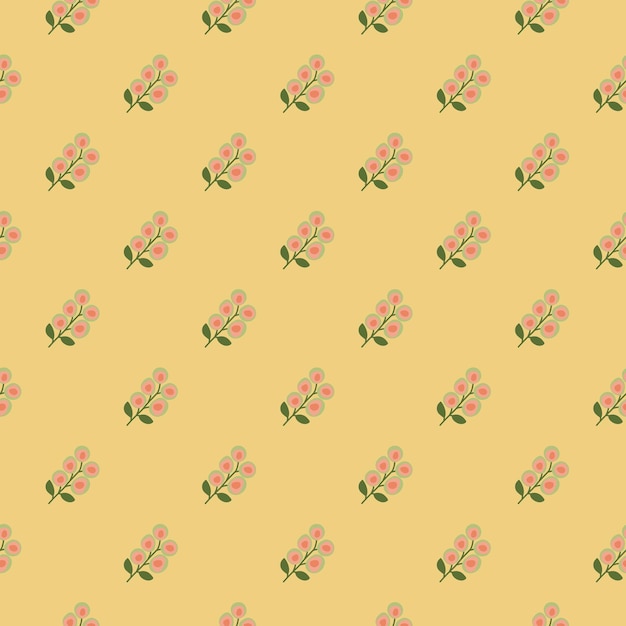Modelo floral elegante y sencillo