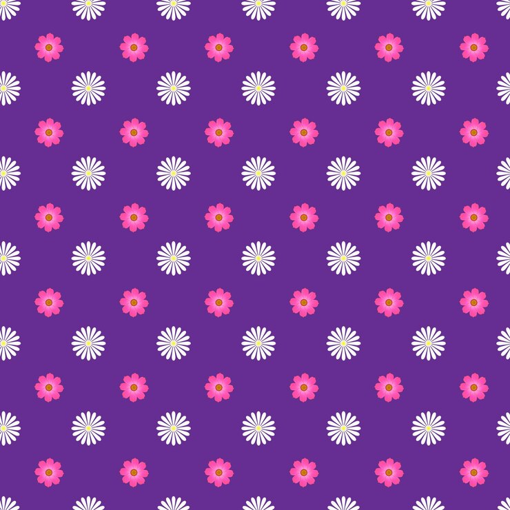 Modelo de flores pequeñas de acuarela vectorial libre