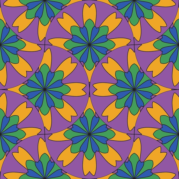 Modelo inconsútil de la escala de peces geo abstracto. Baldosas ornamentales, fondo de mosaico. Infinito de patchwork