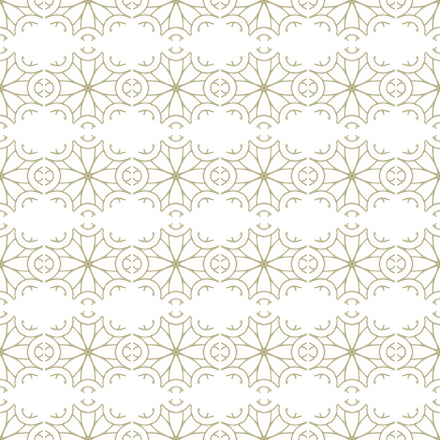 Modelo inconsútil oriental y ornamental, estilo mandala