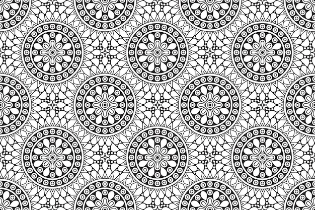 Modelo inconsútil ornamental.