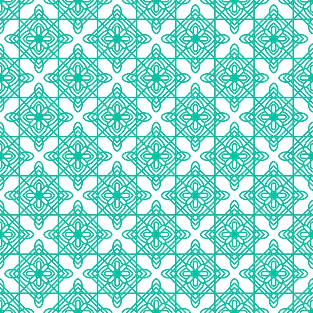 Modelo inconsútil del ornamento abstracto islámico, ornamento geométrico árabe para el fondo