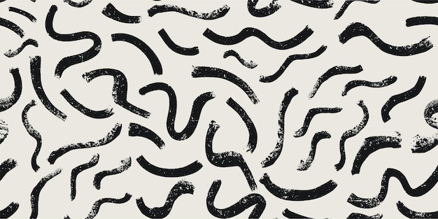Modelo de líneas abstractas de moda Modelo vectorial moderno para el diseño