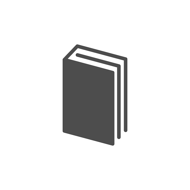 Modelo de logotipo de icono vectorial de la escuela de educación de libros de moda