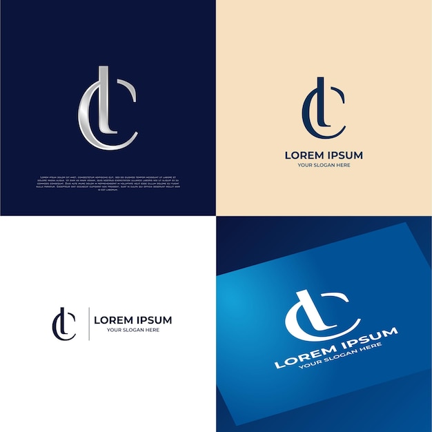 Modelo de logotipo de lujo moderno para negocios