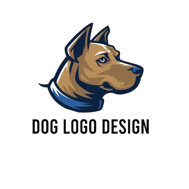 Modelo de logotipo de perro, gato y pájaro veterinario