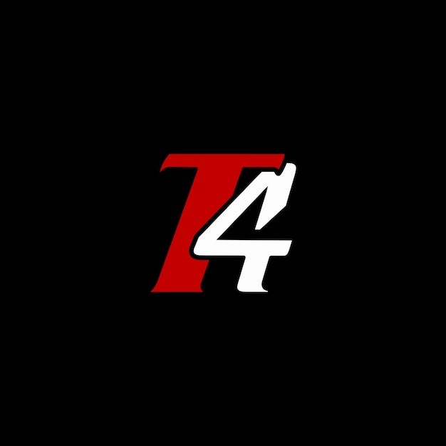 Modelo de logotipo T4