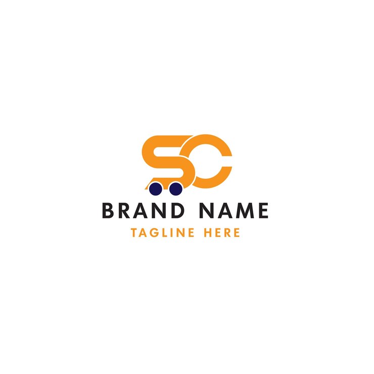 Vector modelo de logotipo vectorial moderno