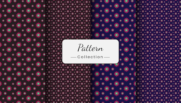 Modelo de lujo sencillo y elegante y nueva plantilla vectorial de diseño de patrón sin costuras