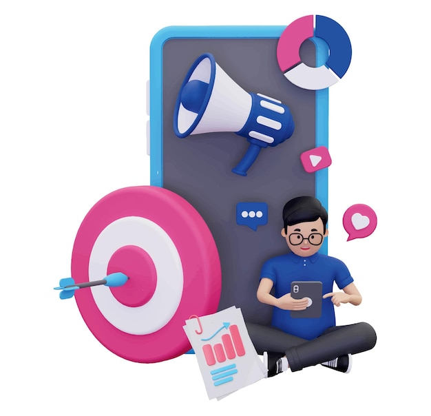 Modelo de marketing digital, marketing móvil y redes sociales