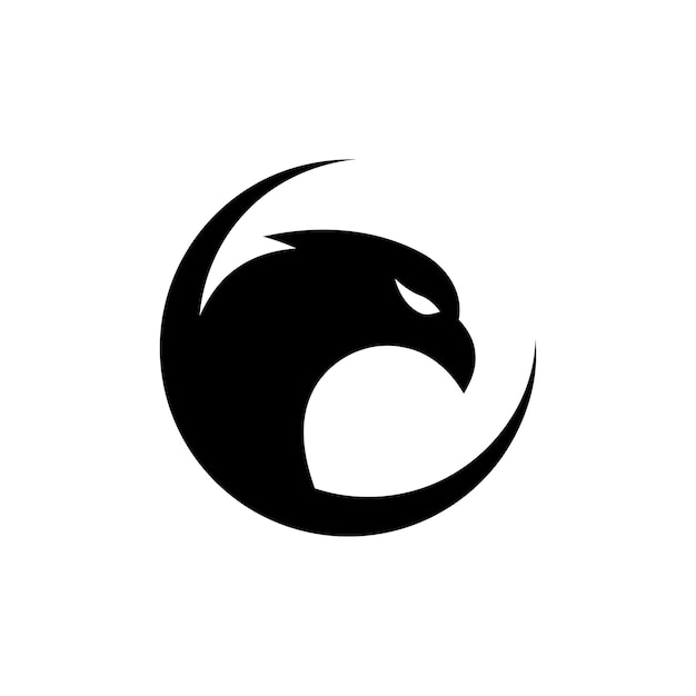 Modelo moderno de diseño de logotipo de águila
