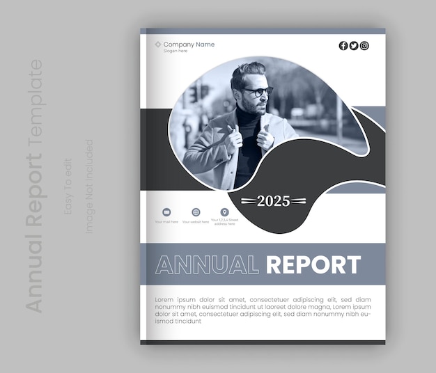 Modelo moderno de informe anual para el año 2025