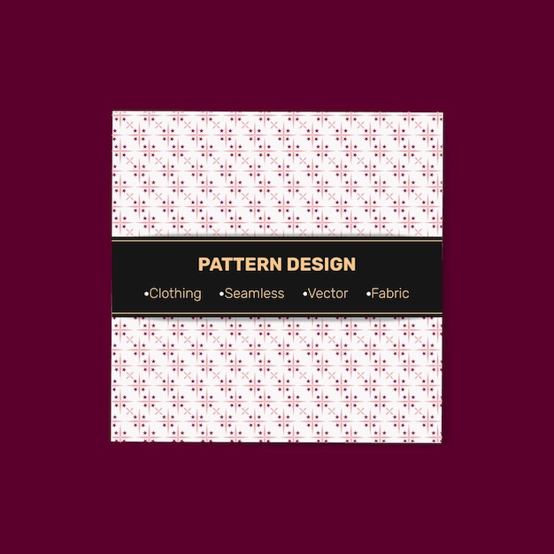 Modelo de patrón textil moderno de diseño sin costuras