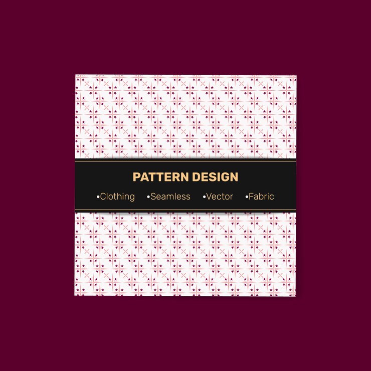 Modelo de patrón textil moderno de diseño sin costuras