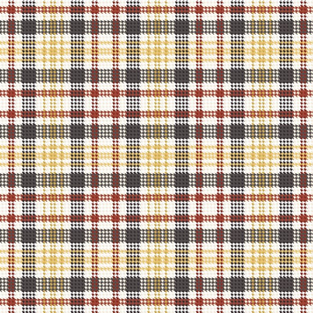 Modelo de perro de tartan sin costura 089