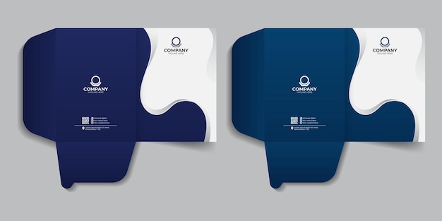 Modelo de portada de informe minimalista Diseño de carpeta de archivos de oficina Diseño limpio y profesional