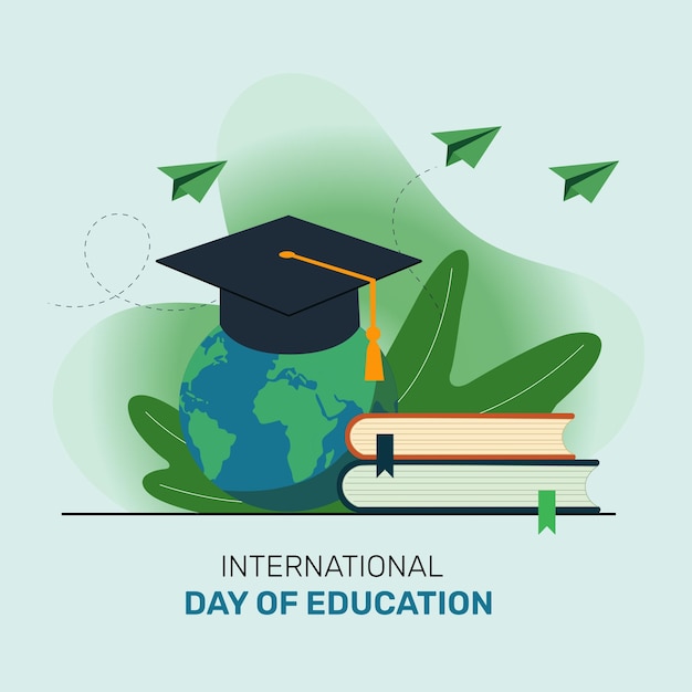 Modelo de publicación en las redes sociales para el Día Internacional de la Educación