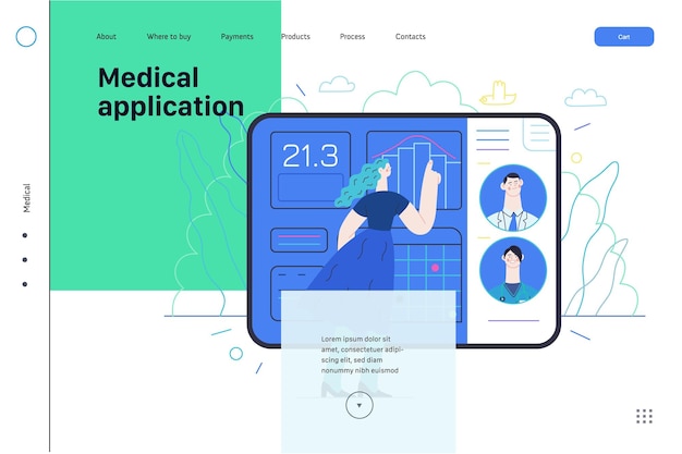 Modelo de solicitud médica de seguro médico